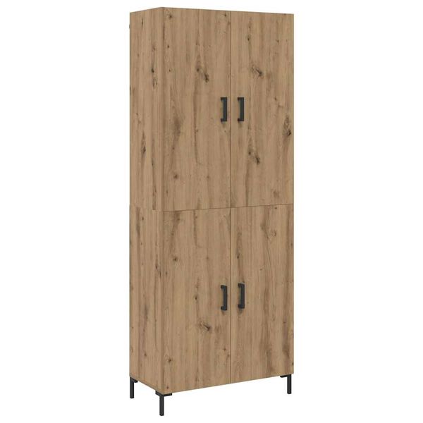vidaXL Highboard artisan &delta;&rho;&upsilon;&sigmaf; 69,5 x 34 x 180 &epsilon;&kappa;. &Epsilon;&pi;&epsilon;&xi;&epsilon;&rho;&gamma;&alpha;&sigma;&mu;έ&nu;&omicron; &xi;ύ&lambda;&omicron;