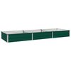 vidaXL &Upsilon;&psi;&omega;&mu;έ&nu;&omicron; &Kappa;&rho;&epsilon;&beta;ά&tau;&iota; &Kappa;ή&pi;&omicron;&upsilon; &Pi;&rho;ά&sigma;&iota;&nu;&omicron; 240 x 80 x 24 &epsilon;&kappa;.