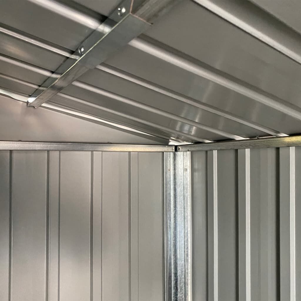 vidaXL Αποθήκη Κήπου Πράσινη 191 x 300 x 198 εκ. Γαλβανισμένο Ατσάλι
