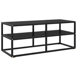 vidaXL Έ&pi;&iota;&pi;&lambda;&omicron; &Tau;&eta;&lambda;&epsilon;ό&rho;&alpha;&sigma;&eta;&sigmaf; &mu;&epsilon; &Mu;&alpha;ύ&rho;&omicron; &Gamma;&upsilon;&alpha;&lambda;ί 100 x 40 x 40 &epsilon;&kappa;.