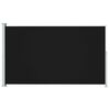 vidaXL Σκίαστρο Πλαϊνό Συρόμενο Βεράντας Μαύρο 220 x 300 εκ.