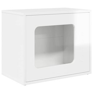 vidaXL &Sigma;&pi;ί&tau;&iota; &Gamma;ά&tau;&alpha;&sigmaf; &Lambda;&alpha;&mu;&pi;&epsilon;&rho;ό &Lambda;&epsilon;&upsilon;&kappa;ό 51 x 30 x 42,5 &epsilon;&kappa; &Epsilon;&pi;&epsilon;&xi;&epsilon;&rho;&gamma;&alpha;&sigma;&mu;έ&nu;&omicron; &Xi;ύ&lambda;&omicron;