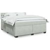 vidaXL &Kappa;&rho;&epsilon;&beta;ά&tau;&iota; Boxspring &mu;&epsilon; &Sigma;&tau;&rho;ώ&mu;&alpha; &Alpha;&nu;&omicron;&iota;&chi;&tau;ό &Gamma;&kappa;&rho;&iota; 180x200 &epsilon;&kappa;. &Beta;&epsilon;&lambda;&omicron;ύ&delta;&iota;&nu;&omicron;