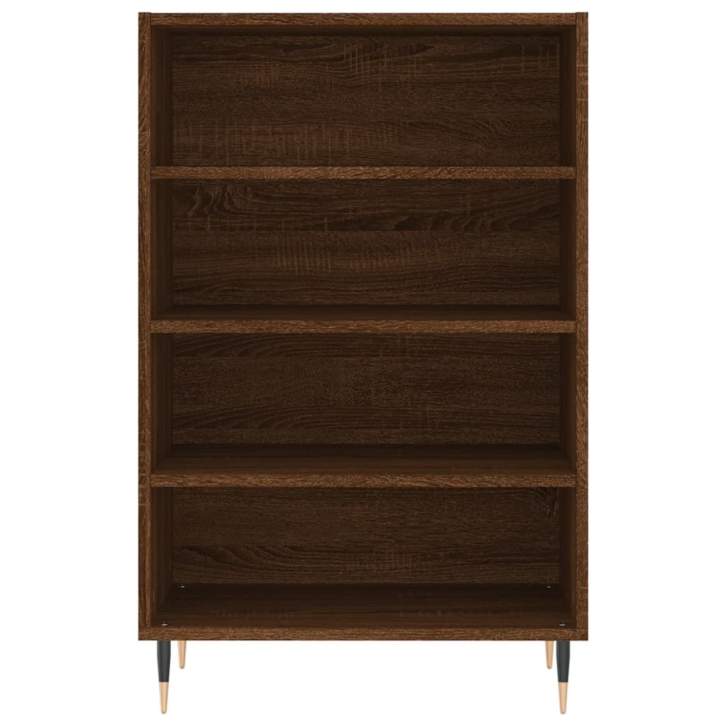 vidaXL Ραφιέρα Καφέ Δρυς 57 x 35 x 90 από Επεξεργασμένο Ξύλο