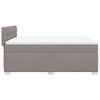 vidaXL &Kappa;&rho;&epsilon;&beta;ά&tau;&iota; Boxspring &mu;&epsilon; &Sigma;&tau;&rho;ώ&mu;&alpha; Taupe 160x200 &epsilon;&kappa;. &Upsilon;&phi;&alpha;&sigma;&mu;ά&tau;&iota;&nu;&omicron;