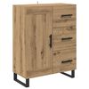 vidaXL Highboard Artisan Oak 69,5 x 34 x 180 &epsilon;&kappa;. &Epsilon;&pi;&epsilon;&xi;&epsilon;&rho;&gamma;&alpha;&sigma;&mu;έ&nu;&omicron; &xi;ύ&lambda;&omicron;