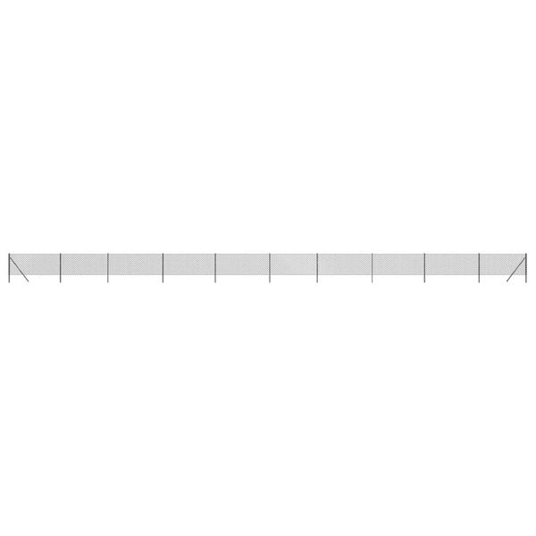 vidaXL Συρματόπλεγμα Περίφραξης Ανθρακί 0,8 x 25 μ.