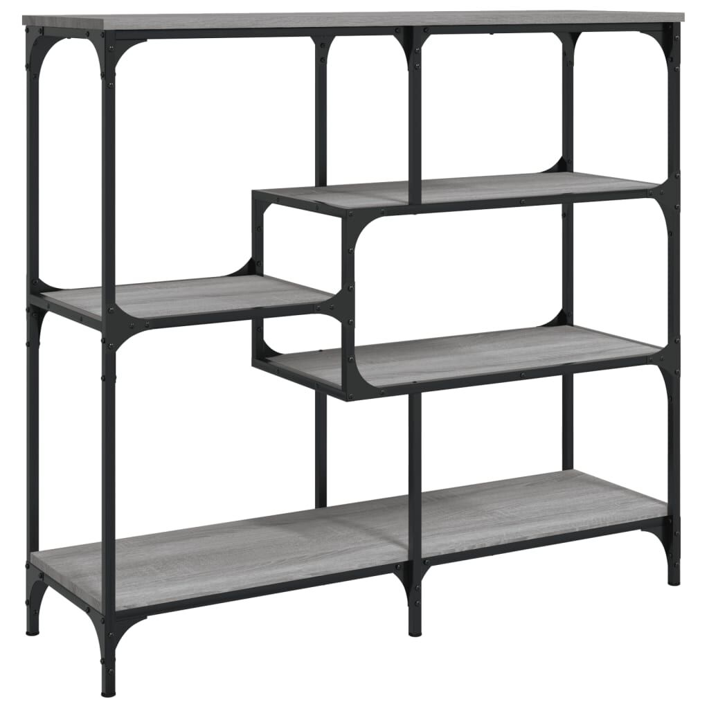 vidaXL Τραπέζι Κονσόλα Γκρι Sonoma 103x32x95 εκ. Επεξεργασμένο Ξύλο