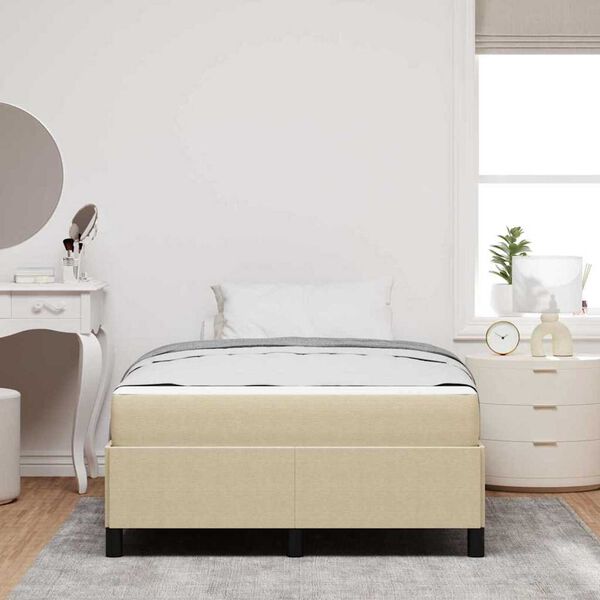 vidaXL Σκελετός Κρεβατιού Ανοιχτό γκρι 120 x 200 cm Βελούδο