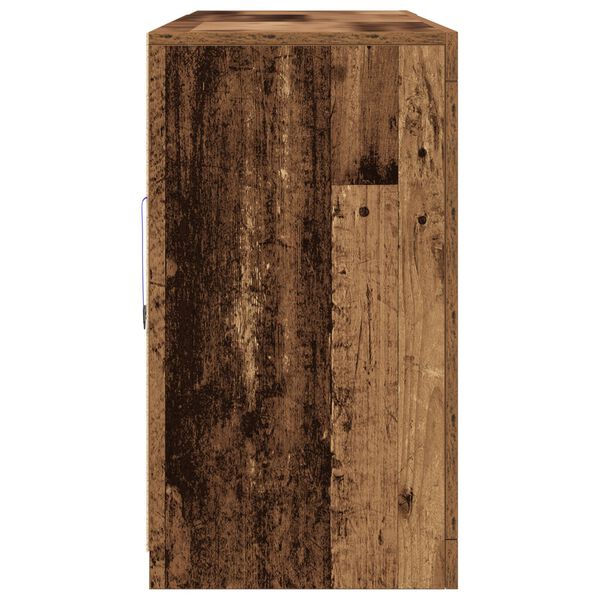 vidaXL Πλαϊνό γραφείο Παλαιό ξύλο 181.5 x 37 x 67 εκ.