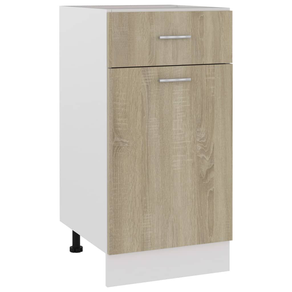 vidaXL Ντουλάπι με Συρτάρι Sonoma Δρυς 40x46x81,5 εκ. Επεξ. Ξύλο