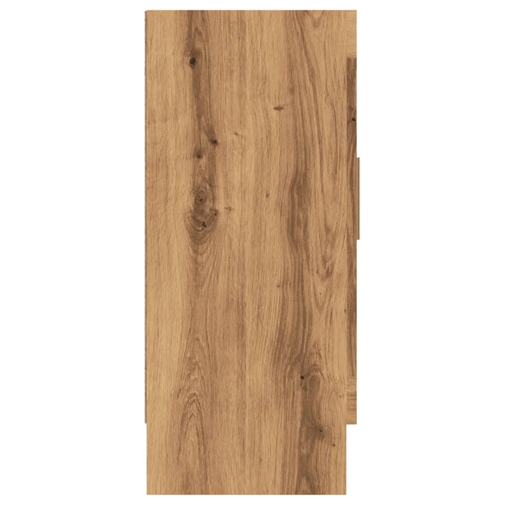 vidaXL Μπουφές Αρτισιανή Δρυς 120x30,5x70εκ. από Επεξεργασμένο Ξύλο