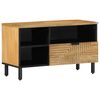 vidaXL &Nu;&tau;&omicron;&upsilon;&lambda;ά&pi;&iota; &tau;&eta;&lambda;&epsilon;ό&rho;&alpha;&sigma;&eta;&sigmaf; &kappa;&alpha;&phi;έ 80x33x46 cm &mu;&alpha;&sigma;ί&phi; &xi;ύ&lambda;&omicron; Mango