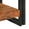 vidaXL Τραπέζι κονσόλας Καφέ 120 x 33 x 75 εκ Μασίφ ξύλο ακακίας