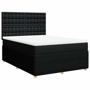 vidaXL &Kappa;&rho;&epsilon;&beta;ά&tau;&iota; Boxspring &mu;&epsilon; &Sigma;&tau;&rho;ώ&mu;&alpha; &Mu;&alpha;ύ&rho;&omicron; 160x200 &epsilon;&kappa;. &Upsilon;&phi;&alpha;&sigma;&mu;ά&tau;&iota;&nu;&omicron;