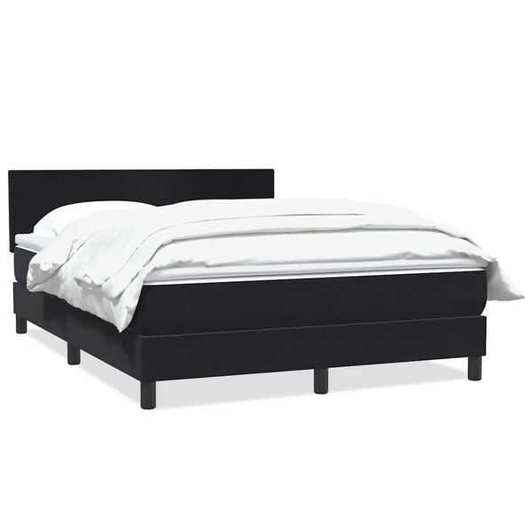 vidaXL &Kappa;&rho;&epsilon;&beta;ά&tau;&iota; Boxspring &mu;&epsilon; &Sigma;&tau;&rho;ώ&mu;&alpha; &Mu;&alpha;ύ&rho;&omicron; 160x210 &epsilon;&kappa;. &Beta;&epsilon;&lambda;&omicron;ύ&delta;&iota;&nu;&omicron;