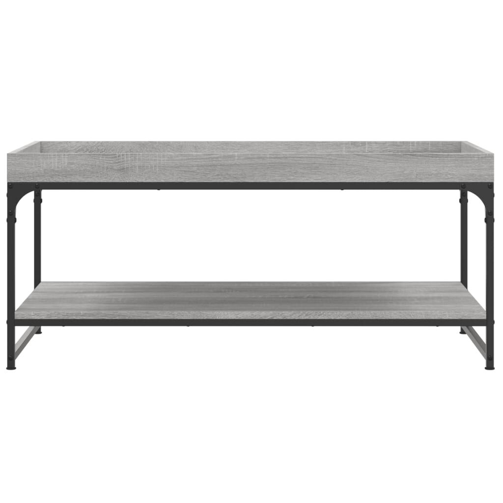 vidaXL Τραπεζάκι Σαλονιού Γκρι Sonoma 100x49x45 εκ. Επεξεργασμένο Ξύλο