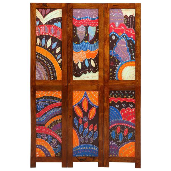 vidaXL Διαχωριστικό Δωματίου Καφέ 105 x 160 εκ Μασίφ ξύλο ακακίας