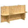 vidaXL &Beta;ά&sigma;&eta; Terrarium &mu;&epsilon; &rho;ά&phi;&iota; &Kappa;&alpha;&phi;έ 100 x 40 x 50 cm OSB