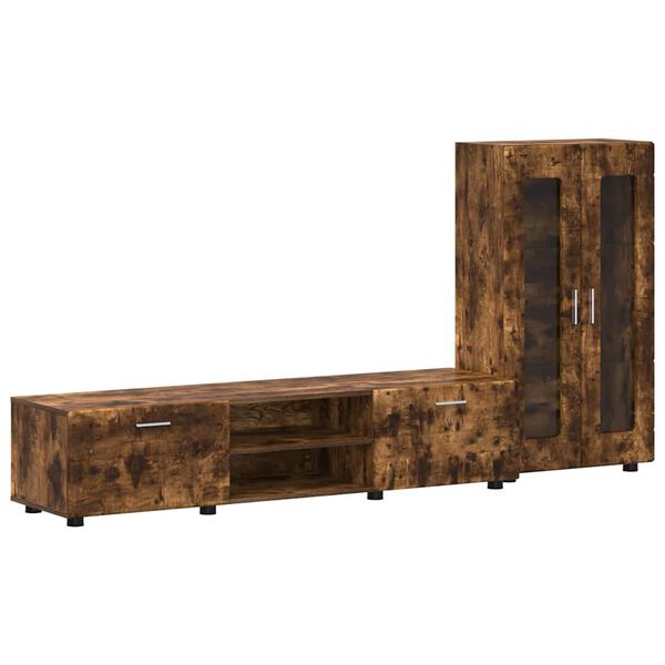 vidaXL &Sigma;&epsilon;&tau; &epsilon;&pi;ί&pi;&lambda;&omicron;&upsilon; &tau;&eta;&lambda;&epsilon;ό&rho;&alpha;&sigma;&eta;&sigmaf; &mu;&epsilon; &rho;ά&phi;&iota; &Kappa;&alpha;&pi;&nu;&iota;&sigma;&tau;ό &Delta;&rho;ύ&sigmaf; &Epsilon;&pi;&epsilon;&xi;&epsilon;&rho;&gamma;&alpha;&sigma;&mu;έ&nu;&omicron; &xi;ύ&lambda;&omicron;