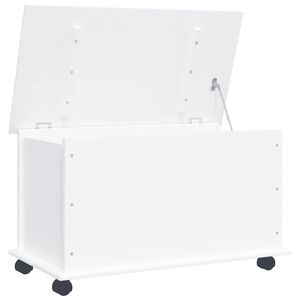 vidaXL &Mu;&pi;&alpha;&omicron;ύ&lambda;&omicron; &mu;&epsilon; &Rho;ό&delta;&epsilon;&sigmaf; ALTA &Lambda;&epsilon;&upsilon;&kappa;ό 73x39,5x43 &epsilon;&kappa;. &Mu;&alpha;&sigma;ί&phi; &Xi;ύ&lambda;&omicron; &Pi;&epsilon;ύ&kappa;&omicron;&upsilon;