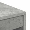 vidaXL Γραφείο Σκυρόδεμα Γκρι 60 x 40 x 76 εκ.