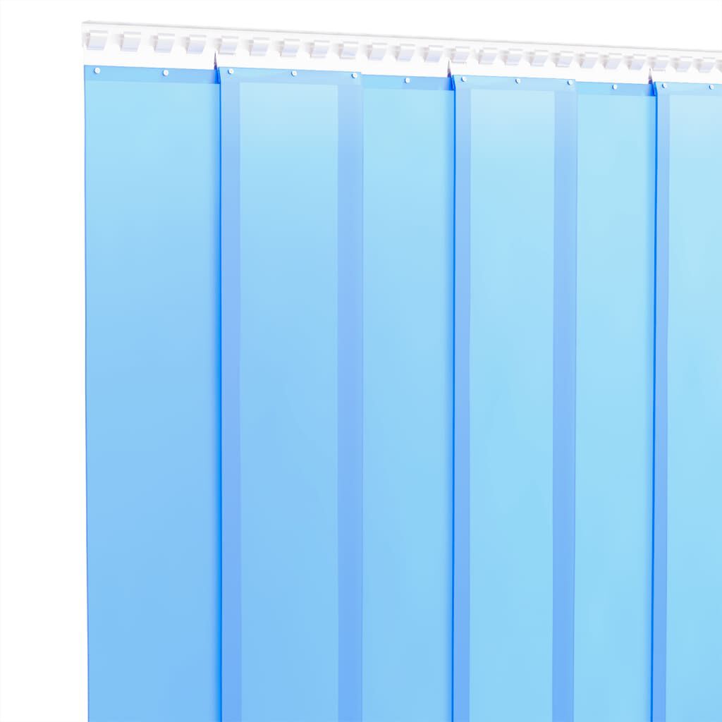 vidaXL Λωριδοκουρτίνα Μπλε 10 μ. 300 χιλ. x 2,6 χιλ. από PVC