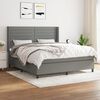 vidaXL &Kappa;&rho;&epsilon;&beta;ά&tau;&iota; Boxspring &mu;&epsilon; &Sigma;&tau;&rho;ώ&mu;&alpha; &Sigma;&kappa;&omicron;ύ&rho;&omicron; &Gamma;&kappa;&rho;&iota; 160x200 &epsilon;&kappa; &Upsilon;&phi;&alpha;&sigma;&mu;ά&tau;&iota;&nu;&omicron;