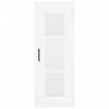 vidaXL Ντουλάπι Λευκό 34,5 x 34 x 180 εκ. από Επεξεργασμένο Ξύλο