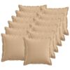 vidaXL &Kappa;ά&lambda;&upsilon;&mu;&mu;&alpha; &Mu;&alpha;&xi;&iota;&lambda;&alpha;&rho;&iota;&omicron;ύ 12 pcs HOUTEN &Kappa;&rho;&epsilon;&mu; 40 x 40 cm &Psi;&epsilon;ύ&tau;&iota;&kappa;&omicron; &Lambda;&iota;&nu;ό