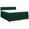 vidaXL &Kappa;&rho;&epsilon;&beta;ά&tau;&iota; Boxspring &mu;&epsilon; &Sigma;&tau;&rho;ώ&mu;&alpha; &Sigma;&kappa;&omicron;ύ&rho;&omicron; &Pi;&rho;ά&sigma;&iota;&nu;&omicron; 200x200&epsilon;&kappa;. &Beta;&epsilon;&lambda;&omicron;ύ&delta;&iota;&nu;&omicron;