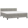 vidaXL &Kappa;&rho;&epsilon;&beta;ά&tau;&iota; Boxspring &mu;&epsilon; &Sigma;&tau;&rho;ώ&mu;&alpha; &Alpha;&nu;&omicron;&iota;&chi;&tau;ό &Gamma;&kappa;&rho;&iota; 160x200 &epsilon;&kappa;. &Beta;&epsilon;&lambda;&omicron;ύ&delta;&iota;&nu;&omicron;