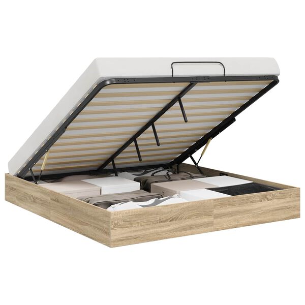 vidaXL &Kappa;&rho;&epsilon;&beta;ά&tau;&iota; &Omicron;&theta;&omega;&mu;&alpha;&nu;&iota;&kappa;&omicron;ύ &Tau;ύ&pi;&omicron;&upsilon; &Delta;&rho;ύ&sigmaf; Sonoma 193 x 120 x 25 &epsilon;&kappa;