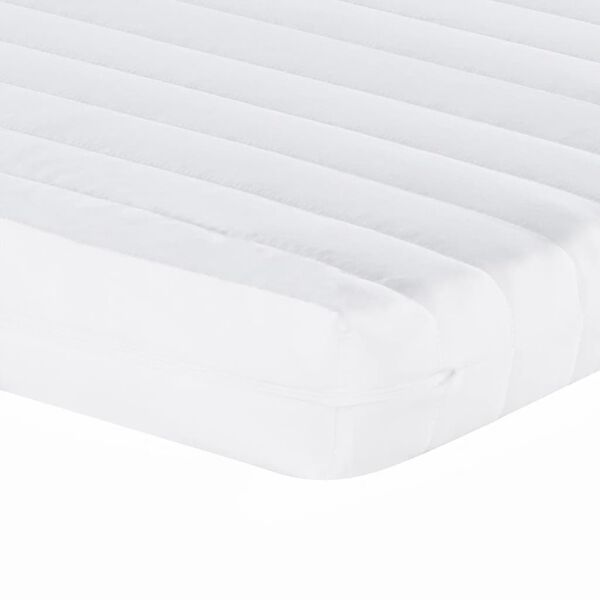 vidaXL Στρώμα Αφρού 7 Ζωνών Σκληρότητα 20 ILD Λευκό 180x220 εκ.