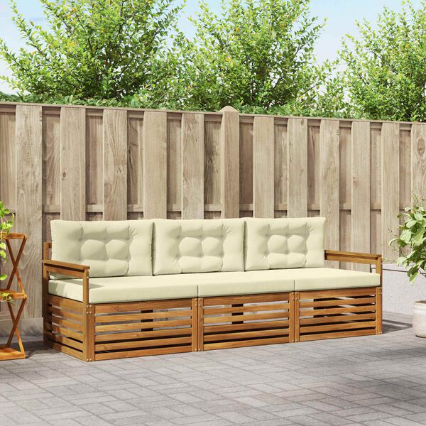 vidaXL &Sigma;&epsilon;&iota;&rho;ά &Kappa;&alpha;&nu;&alpha;&pi;έ &Epsilon;&xi;&omega;&tau;&epsilon;&rho;&iota;&kappa;&omicron;ύ &mu;&epsilon; &mu;&alpha;&xi;&iota;&lambda;ά&rho;&iota; 3 pcs &Phi;&upsilon;&sigma;&iota;&kappa;ό &kappa;&alpha;&iota; &Kappa;&rho;έ&mu;&alpha;