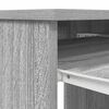 vidaXL Γραφείο Γκρι Sonoma 86x49x76 εκ. από Επεξεργασμένο Ξύλο