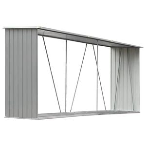 vidaXL &Upsilon;&pi;ό&sigma;&tau;&epsilon;&gamma;&omicron; &Alpha;&pi;&omicron;&theta;ή&kappa;&epsilon;&upsilon;&sigma;&eta;&sigmaf; &Xi;ύ&lambda;&omega;&nu; &Kappa;ή&pi;&omicron;&upsilon; &Gamma;&kappa;&rho;&iota; 330x84x152 &epsilon;&kappa;. &Alpha;&tau;&sigma;ά&lambda;&iota;