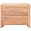 vidaXL Συρταριέρα 80 x 35 x 60 εκ. από Μασίφ Ξύλο teak