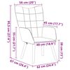 vidaXL Χαλαρωτική Πολυθρόνα Σκούρο γκρι 62 x 67 x 95.5 εκ ύφασμα