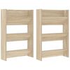 vidaXL &Pi;&alpha;&pi;&omicron;&upsilon;&tau;&sigma;&omicron;&theta;ή&kappa;&epsilon;&sigmaf; &Tau;&omicron;ί&chi;&omicron;&upsilon; 2 &tau;&epsilon;&mu;. Sonoma &Delta;&rho;&upsilon;&sigmaf; 60x18x90&epsilon;&kappa;. &Mu;&omicron;&rho;&iota;&omicron;&sigma;&alpha;&nu;ί&delta;&alpha;