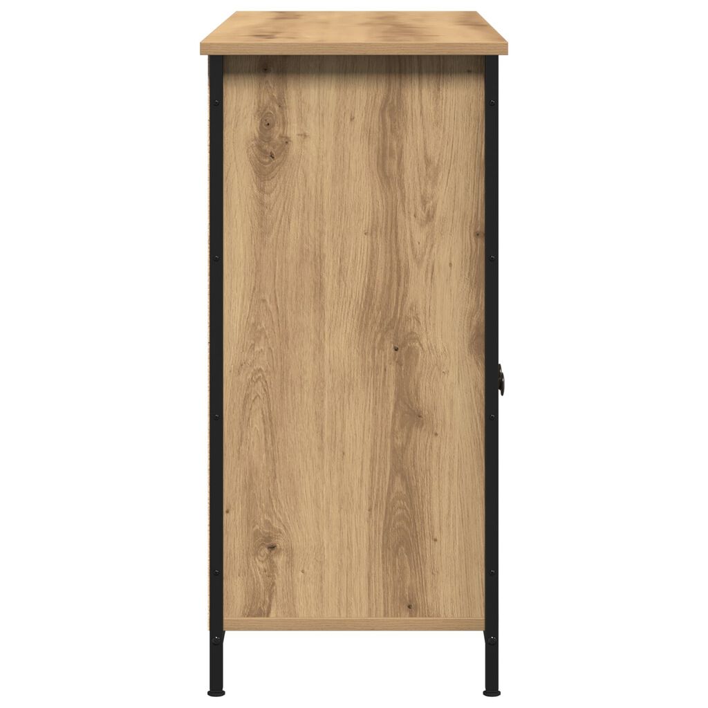 vidaXL Σαλονάκι Artisan Oak 100x35x75 cm Επεξεργασμένο ξύλο
