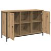 vidaXL &Sigma;&epsilon;&tau; &epsilon;&pi;ί&pi;&lambda;&omicron;&upsilon; &tau;&eta;&lambda;&epsilon;ό&rho;&alpha;&sigma;&eta;&sigmaf; &Epsilon;&pi;&iota;&tau;&omicron;ί&chi;&iota;&omicron; Artisan Oak 101 x 35 x 65 &epsilon;&kappa;