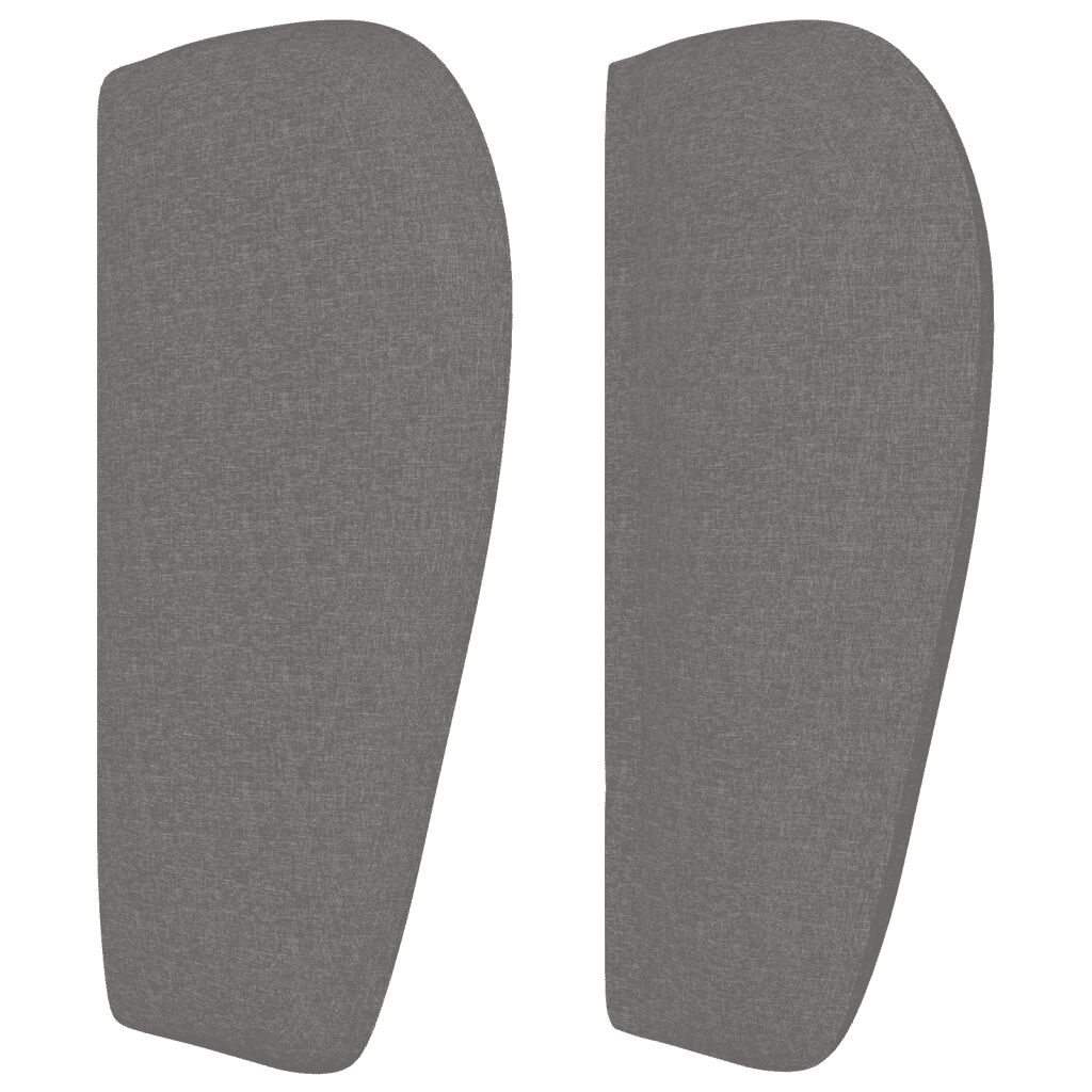 vidaXL Κρεβάτι Boxspring με Στρώμα Σκούρο Γκρι 160x200 εκ Υφασμάτινο