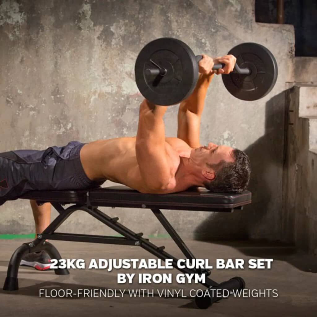 Iron Gym Στραβόμπαρα Ρυθμιζόμενη Σετ 23 κ. IRG033