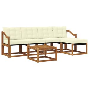 vidaXL &Sigma;&epsilon;&iota;&rho;ά &Kappa;&alpha;&nu;&alpha;&pi;έ &Epsilon;&xi;&omega;&tau;&epsilon;&rho;&iota;&kappa;&omicron;ύ &mu;&epsilon; &mu;&alpha;&xi;&iota;&lambda;ά&rho;&iota; 6 pcs &Phi;&upsilon;&sigma;&iota;&kappa;ό &kappa;&alpha;&iota; &Kappa;&rho;έ&mu;&alpha;