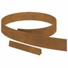 vidaXL Φράχτης Κήπου Σκ rusty 450 x 10 εκ Ατσάλι σκληρυθέν στον αέρα