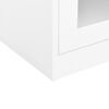 vidaXL Ντουλάπα Γραφείου 90 x 40 x 70 εκ. Λευκή Ατσάλινη