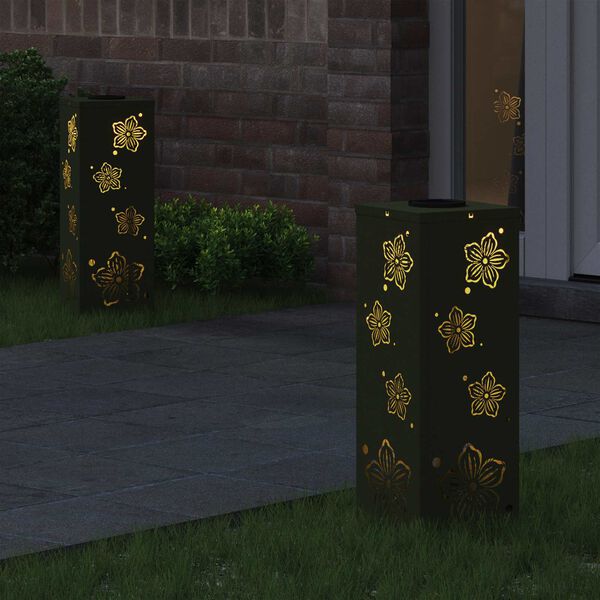 vidaXL &Eta;&lambda;&iota;&alpha;&kappa;ό LED &Phi;&omega;&sigmaf; &Delta;&rho;ό&mu;&omicron;&upsilon; &mu;&epsilon; &phi;ώ&tau;&alpha; &mu;&epsilon; &mu;&pi;&alpha;&tau;&alpha;&rho;ί&alpha; 2 pcs &Epsilon;&lambda;&iota;ά &Pi;&rho;ά&sigma;&iota;&nu;&eta;