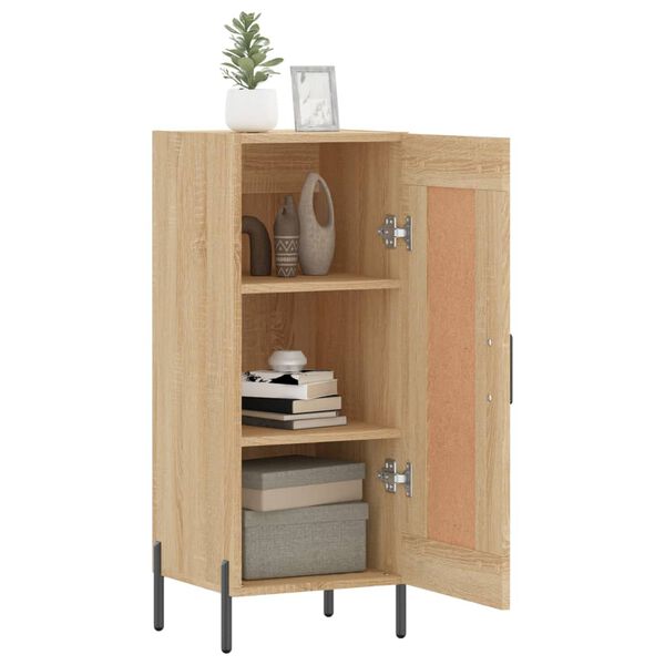 vidaXL Ντουλάπι Sonoma Δρυς 34,5x34x90 εκ. από Επεξεργασμένο Ξύλο
