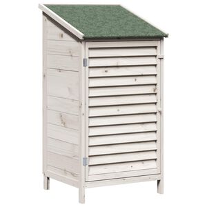 vidaXL &Alpha;&pi;&omicron;&theta;ή&kappa;&eta; &Kappa;ή&pi;&omicron;&upsilon; &Lambda;&epsilon;&upsilon;&kappa;ό 59 x 56 x 113,5 &epsilon;&kappa; &Sigma;&tau;&epsilon;&rho;&epsilon;ό &Xi;ύ&lambda;&omicron; &Pi;&epsilon;ύ&kappa;&omicron;&upsilon;
